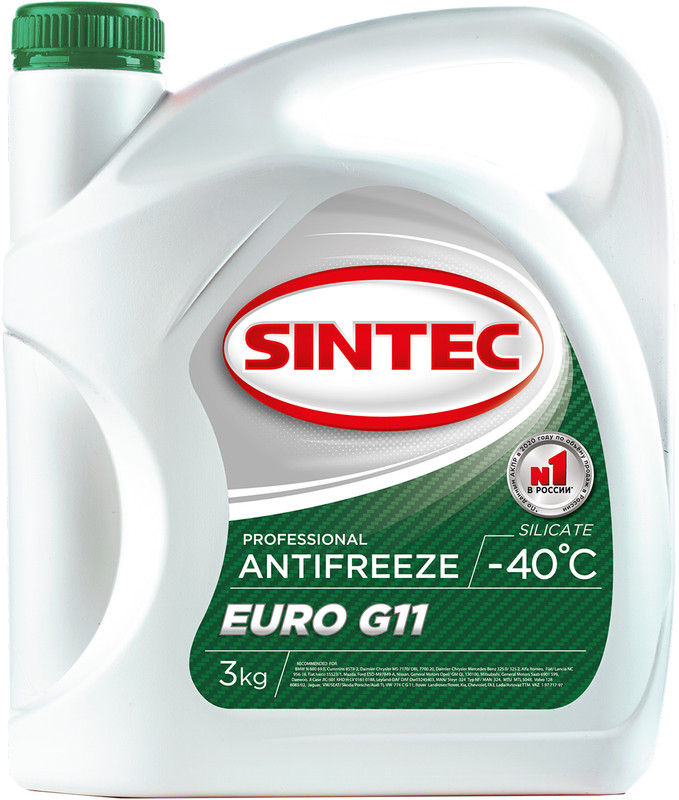 Антифриз SINTEC Р990465 зеленый