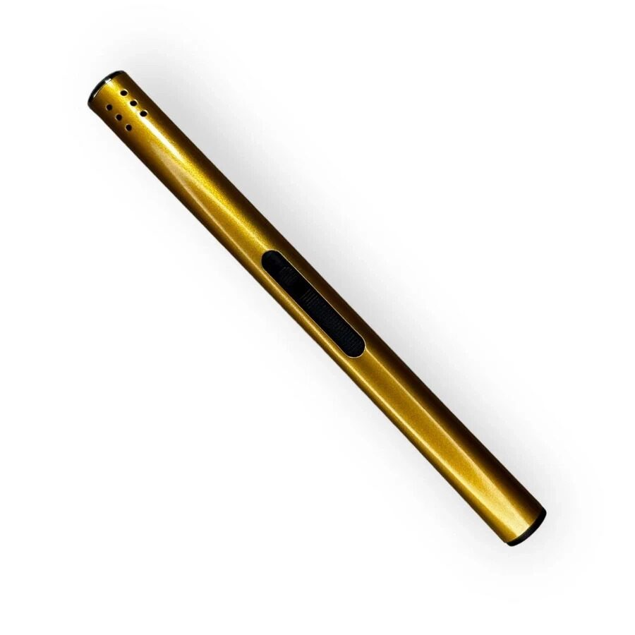 

Зажигалка RELAXFIRE с кнопкой 00087_G золотая, Золотистый