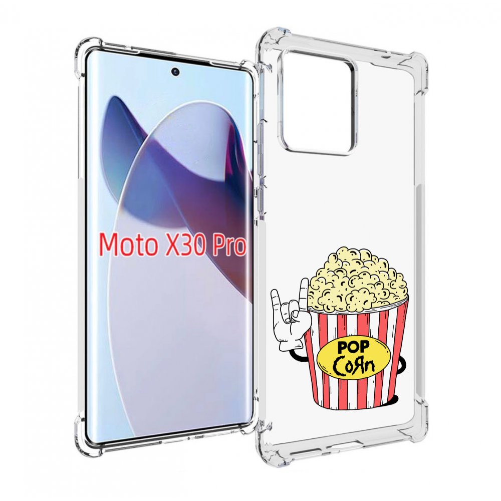 

Чехол MyPads крутой попкорн для Motorola Moto X30 Pro, Прозрачный, Tocco