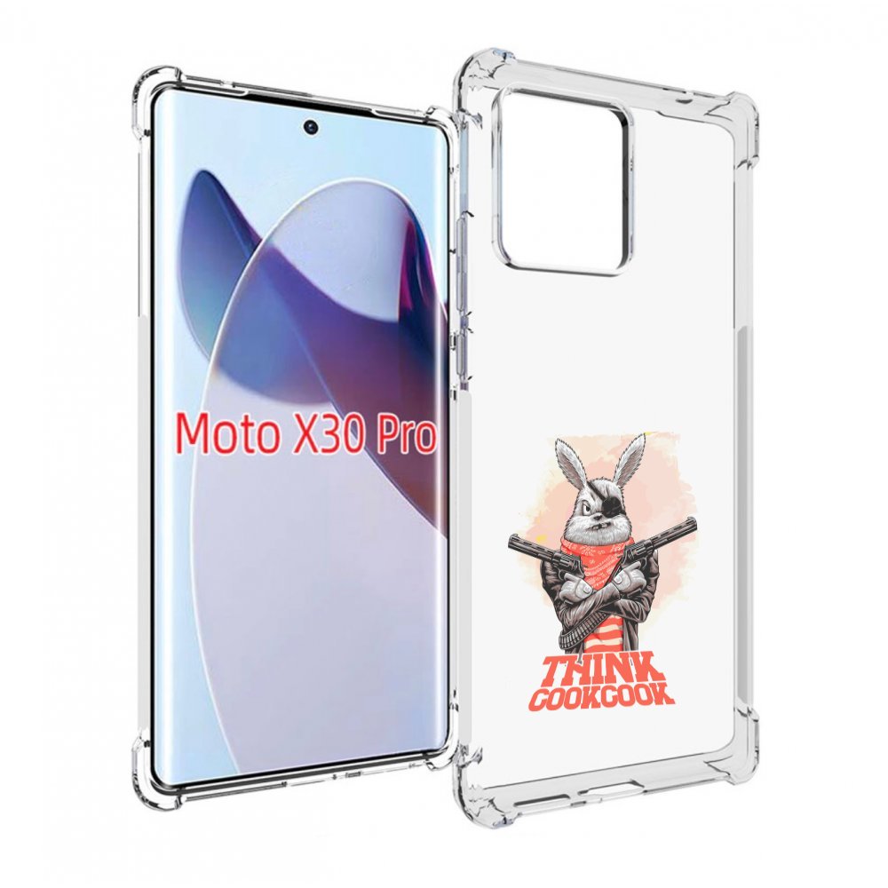 

Чехол MyPads кролик пират для Motorola Moto X30 Pro, Прозрачный, Tocco
