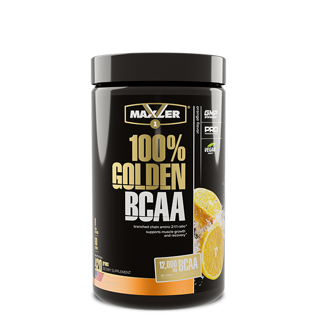 Maxler 100% Golden BCAA 420 г, orange