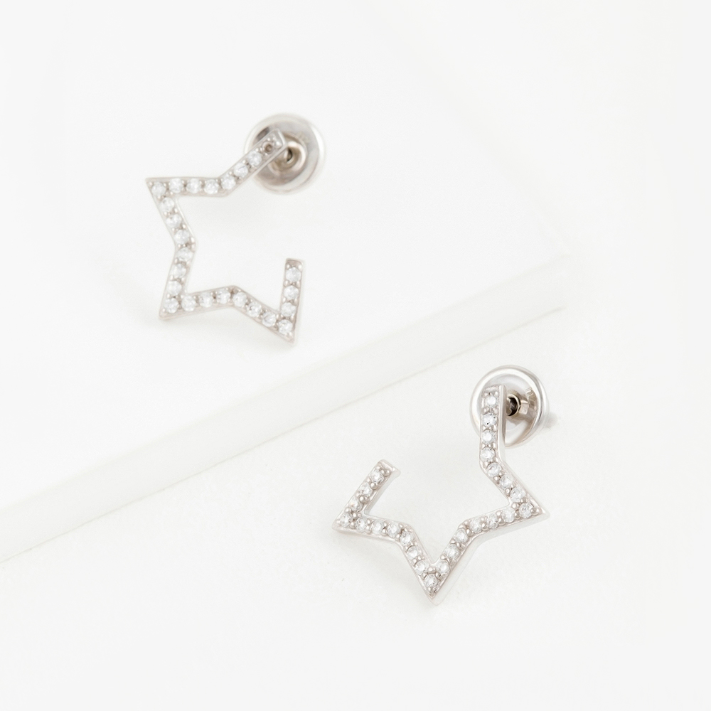 

Серьги женские из серебра НАШЕ ЗОЛОТО ЗК6001441-00775, фианит, ЗК6001441-00775