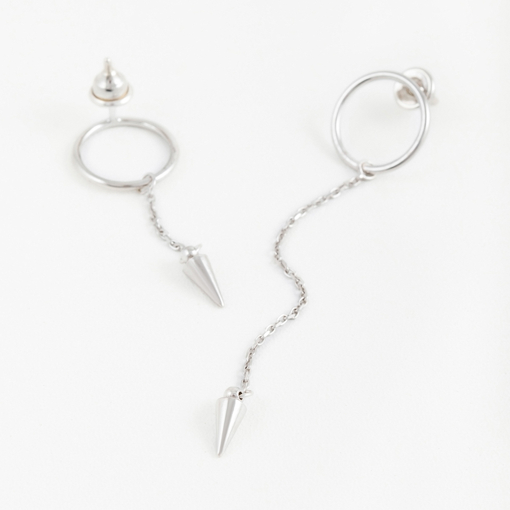 

Серьги женские из серебра НАШЕ ЗОЛОТО ЗК6021400-00245, без вставки, ЗК6021400-00245