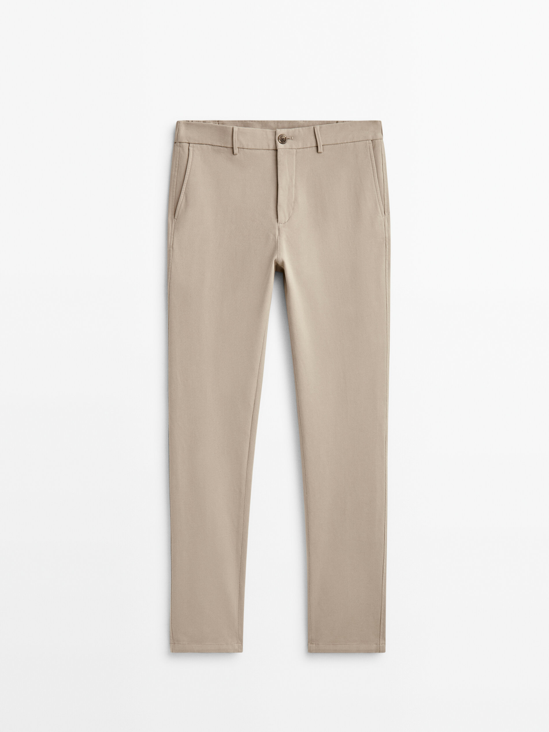 

Брюки мужские Massimo Dutti 00030021710 бежевые 42, 00030021710