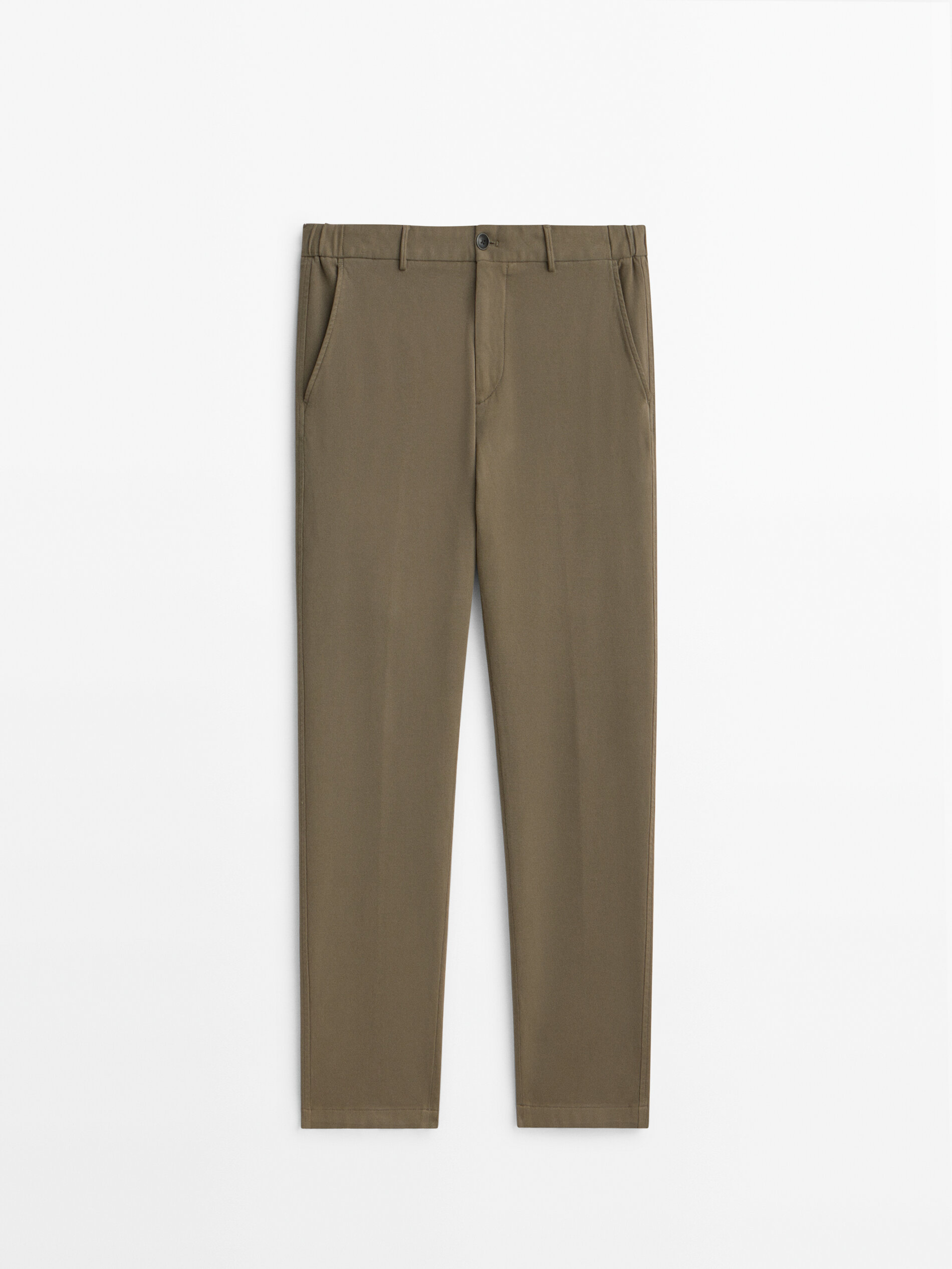 

Брюки мужские Massimo Dutti 00030021707 коричневые 42, 00030021707
