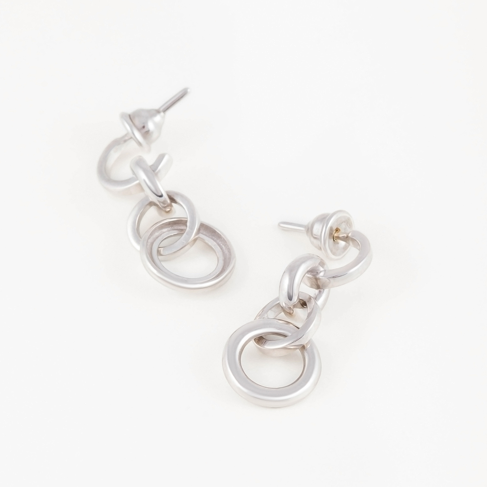 

Серьги женские из серебра НАШЕ ЗОЛОТО ЗК6001473-00245, без вставки, ЗК6001473-00245