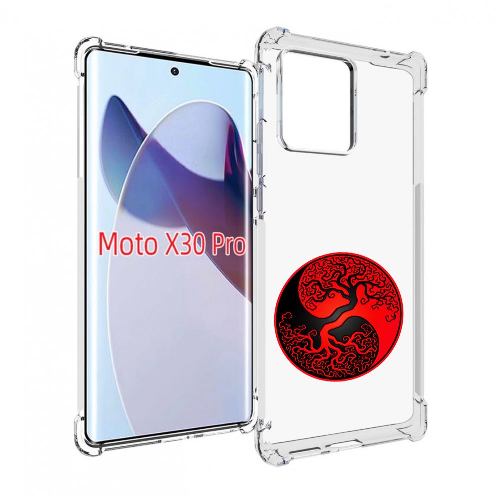 

Чехол MyPads инь янь дерево для Motorola Moto X30 Pro, Прозрачный, Tocco