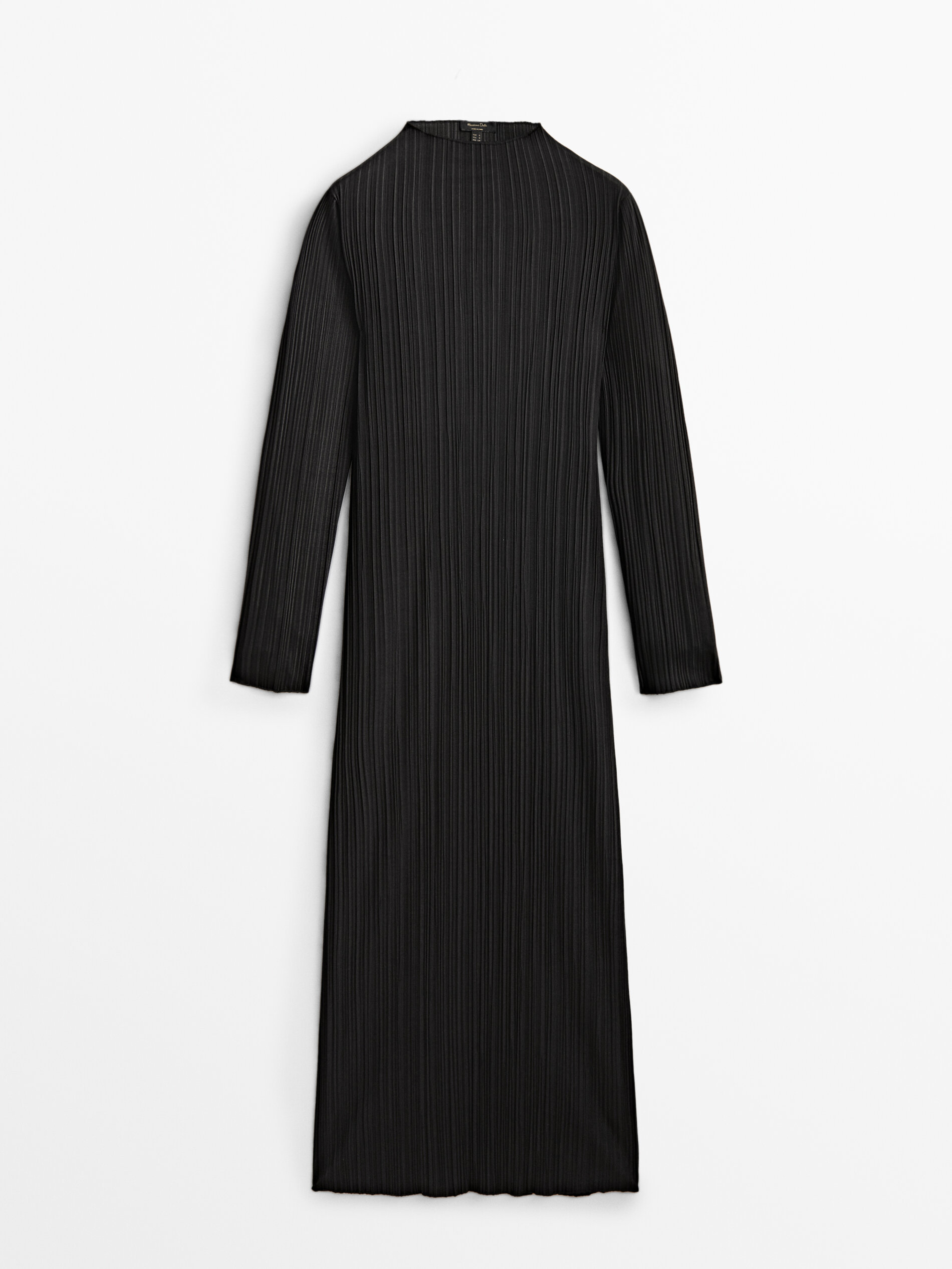 

Платье женское Massimo Dutti 06634915800 черное M, 06634915800