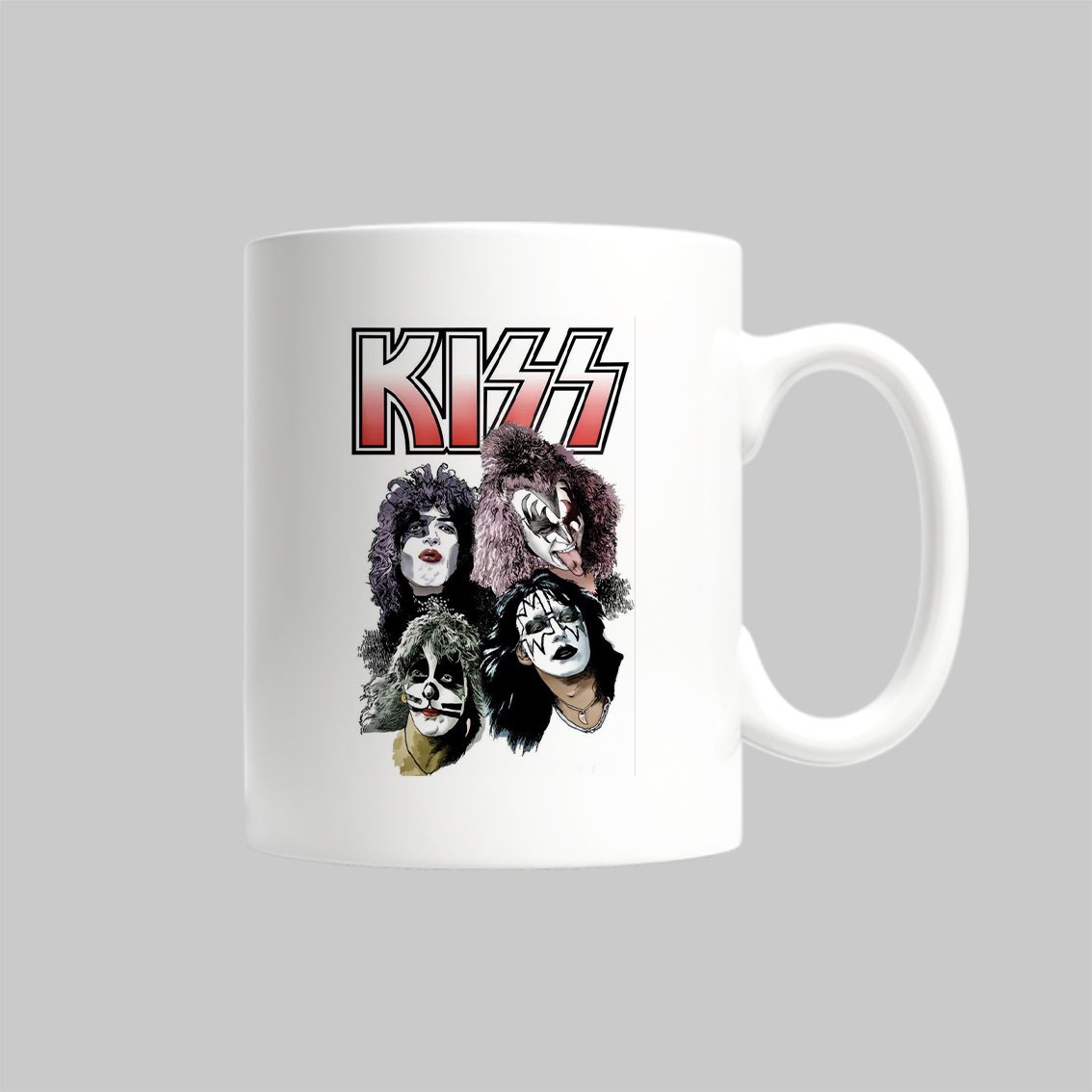 

Кружка Kiss Кисс рок атрибутика
