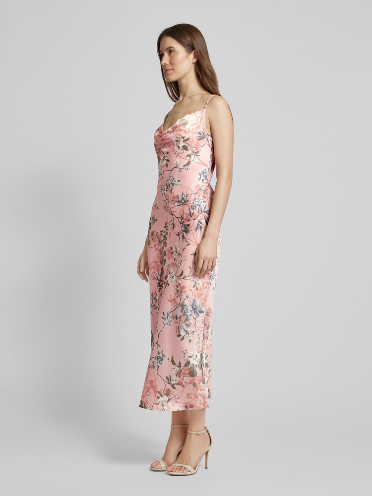 

Платье женское Guess W3GK85WD8G2 розовое S, Розовый, W3GK85WD8G2