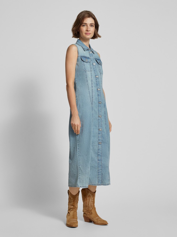 

Платье женское Vero Moda 10309673 голубое S, Голубой, 10309673