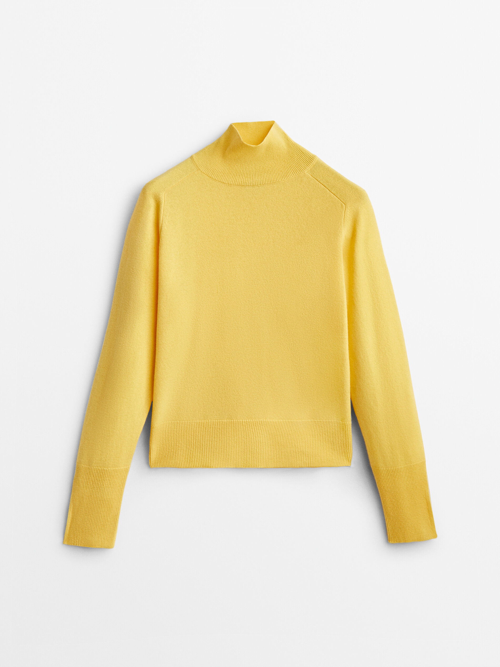 

Водолазка женская Massimo Dutti 05631616301 желтая XS, 05631616301