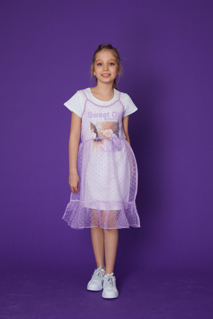 

Платье для девочки LittleStar L12121Y1920 лиловый 110-116 (доставка из-за рубежа), L12121Y1920