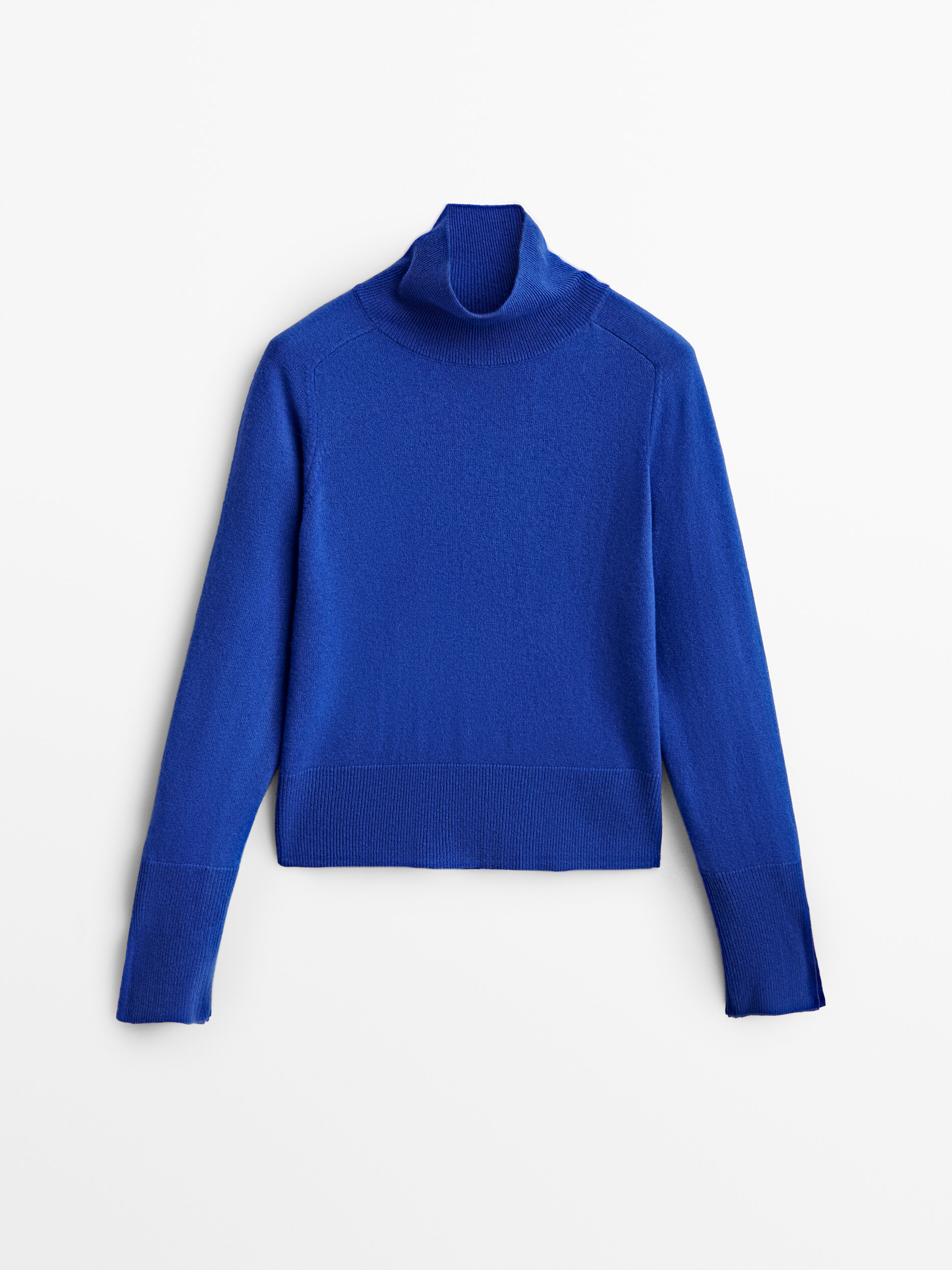 

Водолазка женская Massimo Dutti 05631616450 синяя S, 05631616450