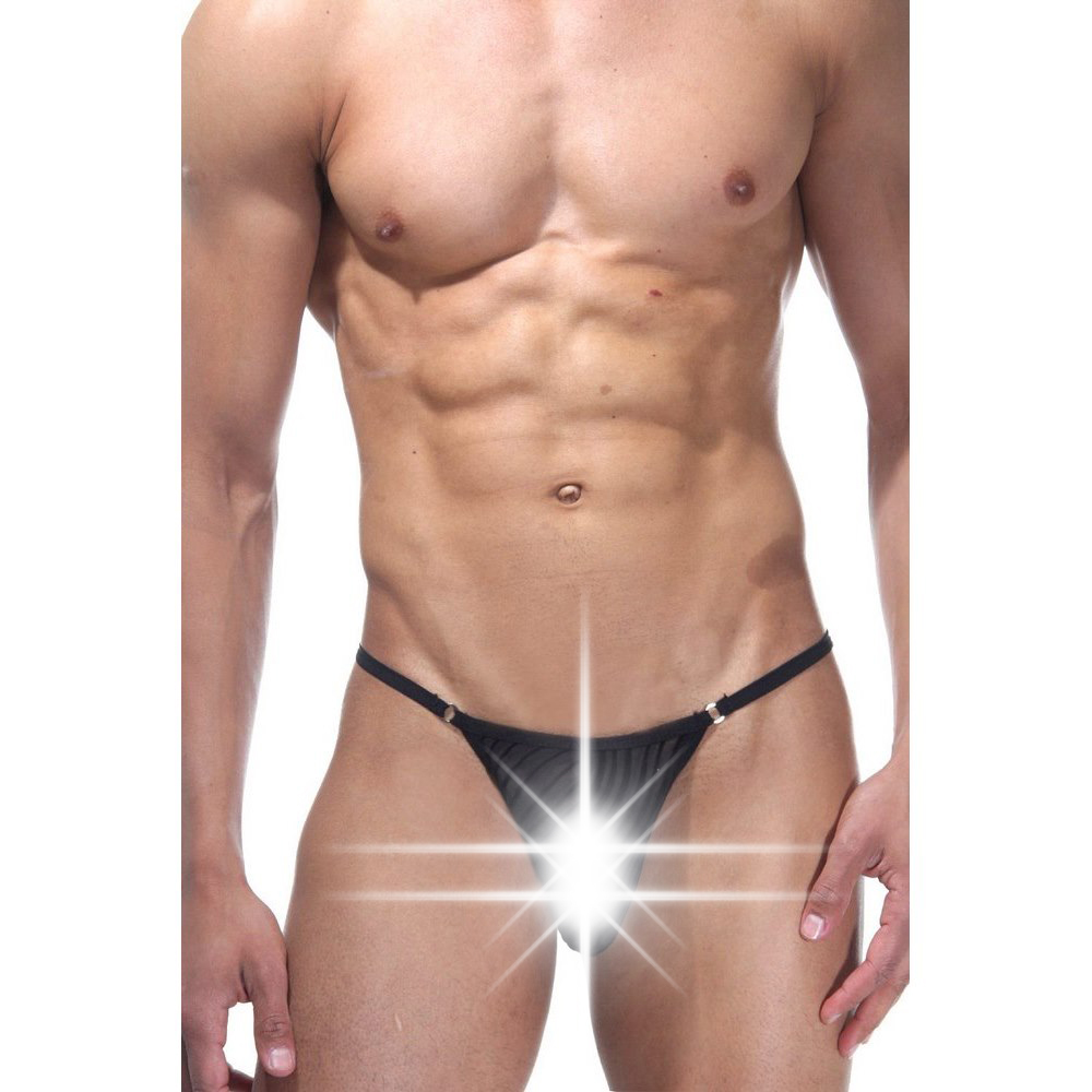 

Мужские трусы стринги Don Moris DM031744 черные L, Черный, DM031744