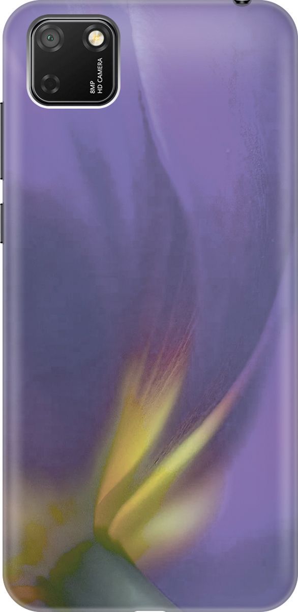 

Чехол на Honor 9S/Huawei Y5P с принтом "Фиолетовая фиалка", Желтый;фиолетовый, 2785