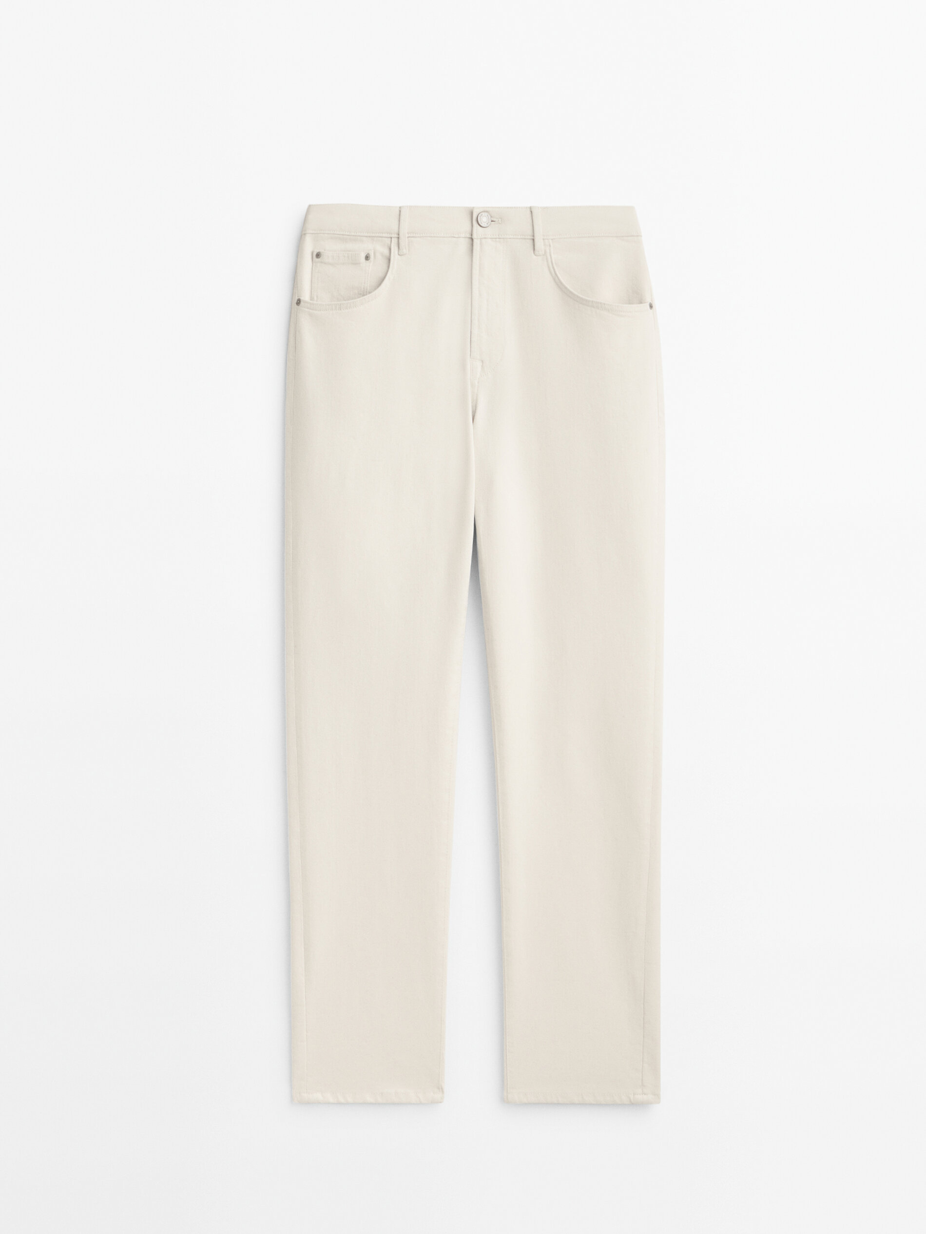 

Джинсы мужские Massimo Dutti 00044034712 белые 31, 00044034712