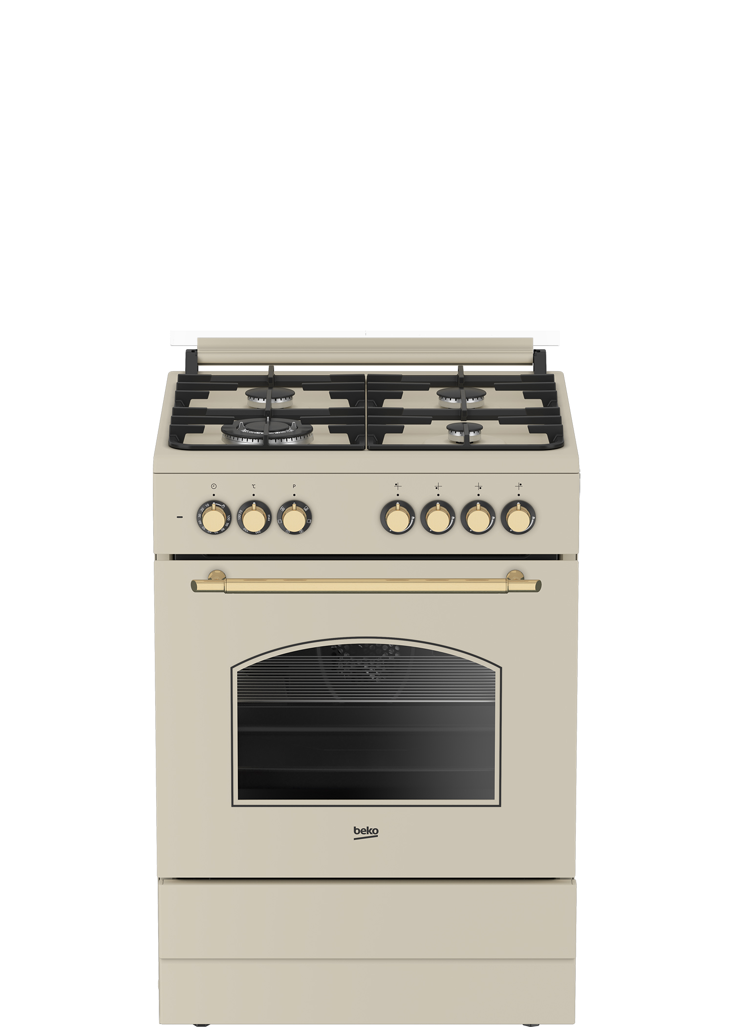 фото Комбинированная плита beko fse 61130 dcr beige