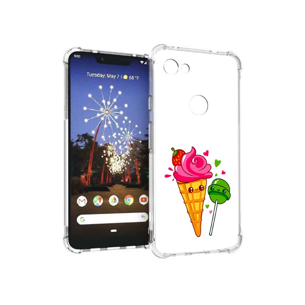 

Чехол MyPads Tocco для Google Pixel 3 XL Вкусняшки, Прозрачный, Tocco