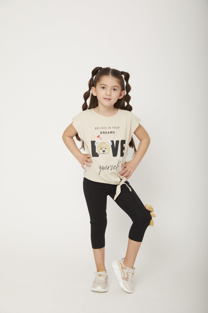 

Футболка LittleStar L11622Y2292 светло-коричневый 3-4 лет (доставка из-за рубежа), L11622Y2292