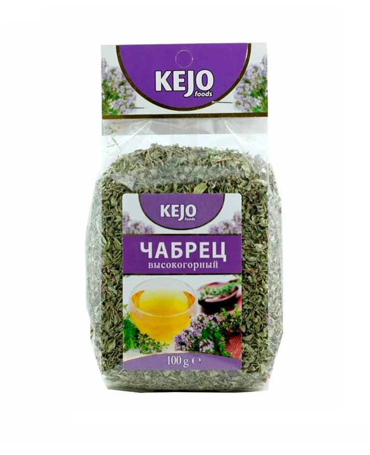 Чай травяной KEJO foods листовой Чабрец, 100 г