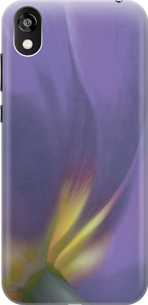 

Чехол на Honor 8S/Huawei Y5 (2019) "Фиолетовая фиалка", Желтый;фиолетовый, 2783