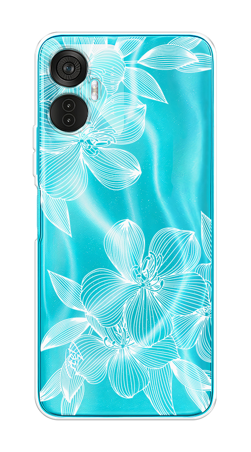 

Чехол на Itel Vision 5 Plus "Крокус", Белый;прозрачный, 3201150-1
