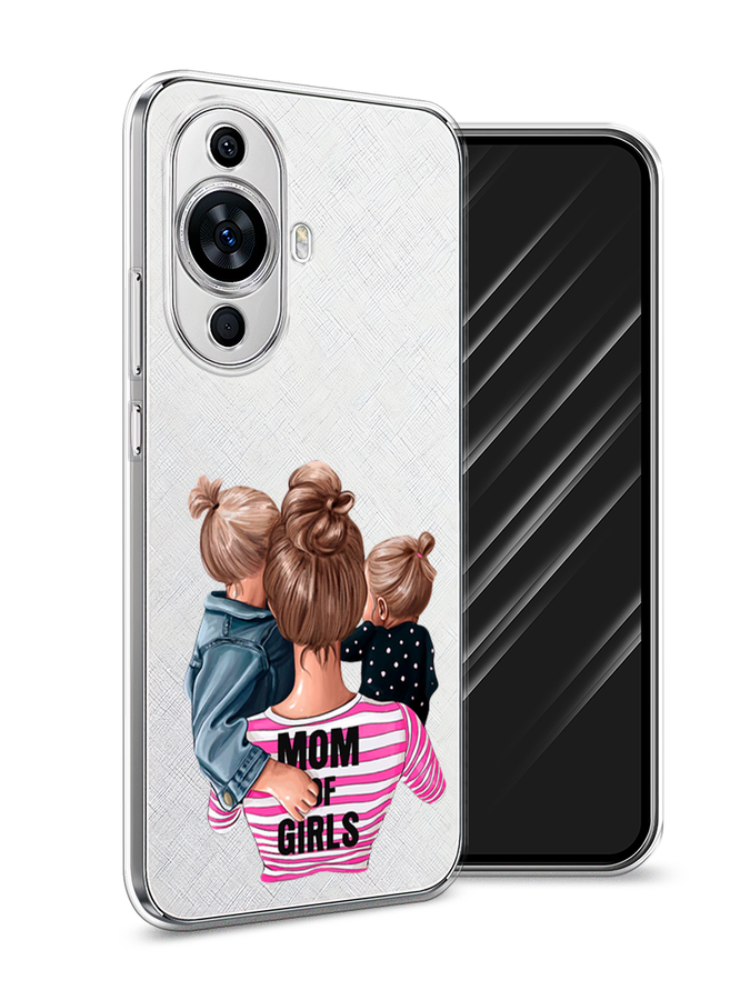 

Чехол Awog на Huawei Nova 11 "Mom of Girls", Разноцветный, 6121250-6