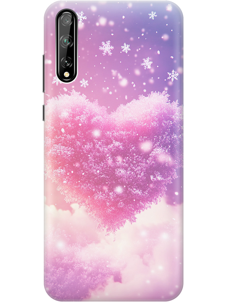 

Силиконовый чехол на Honor 30i, Huawei Y8P с принтом "Пушистое сердце", Прозрачный;белый;розовый, 723101191