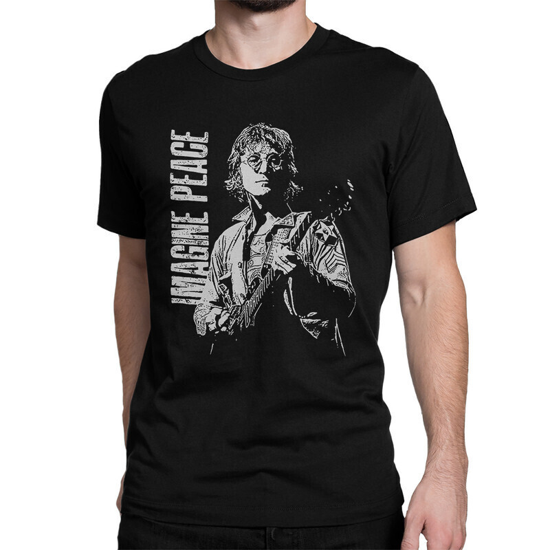 

Футболка мужская Dream Shirts Джон Леннон - Imagine peace 1000713-2 черная 3XL, Черный, Джон Леннон - Imagine peace 1000713-2