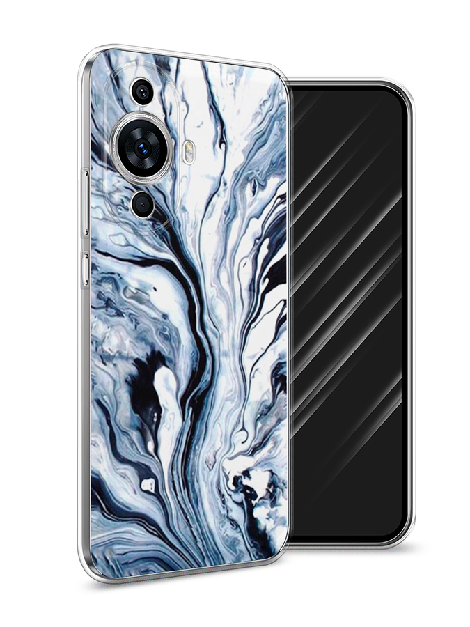 

Чехол Awog на Huawei Nova 11 "Голубой минерал мрамор", 6121250-3