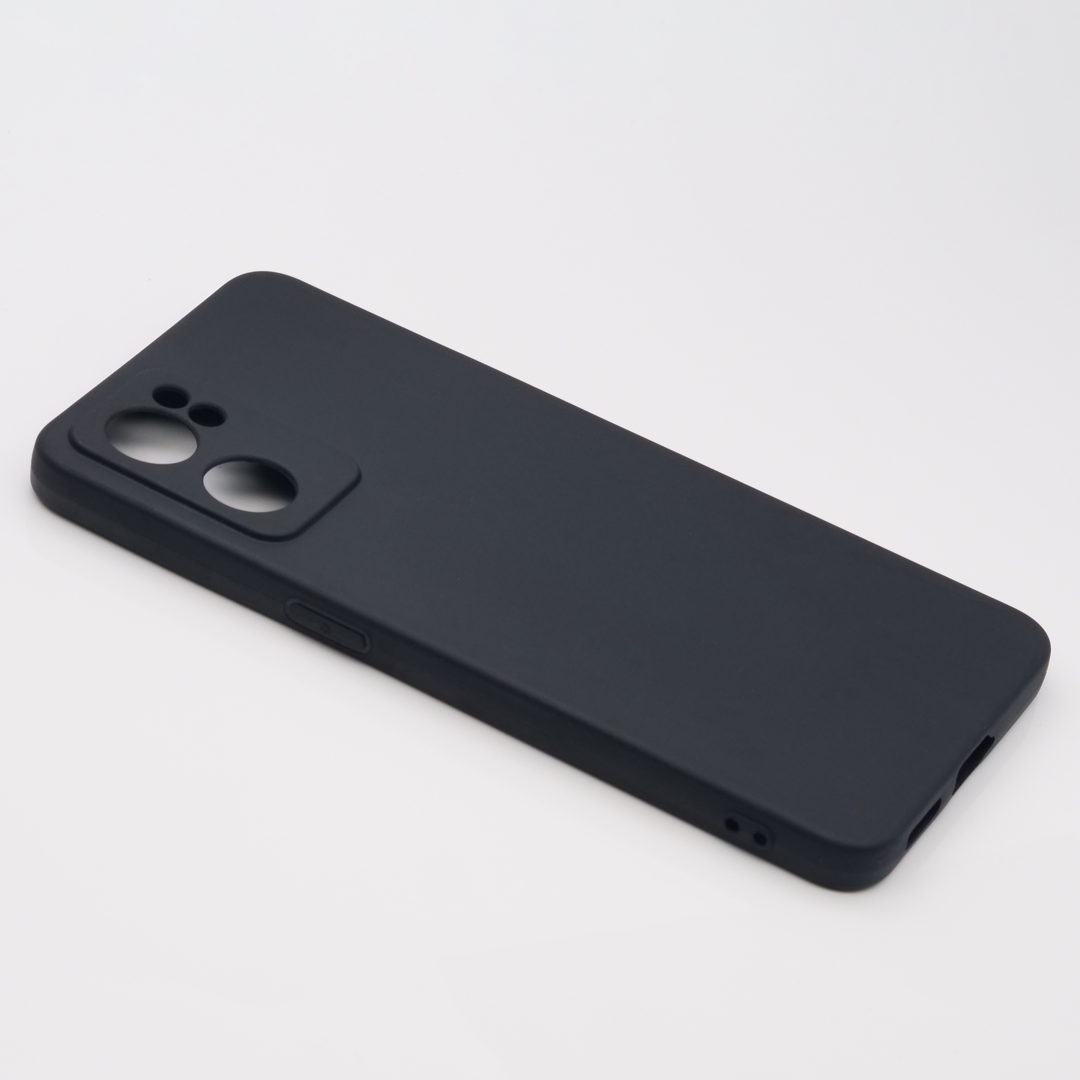 

Силиконовый чехол TPU Case матовый для OPPO Reno 7 5G черный Закрытая камера