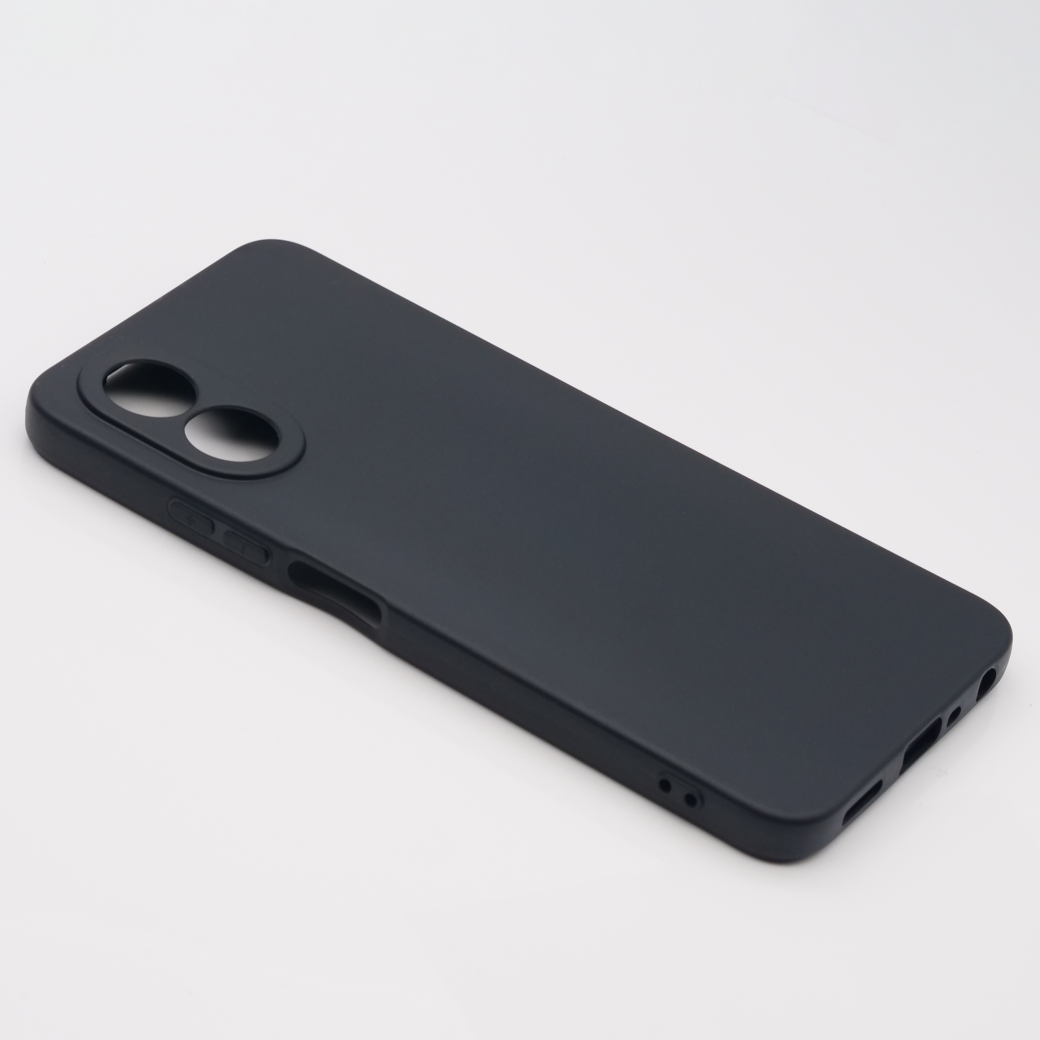 

Силиконовый чехол TPU Case матовый для OPPO A38 черный