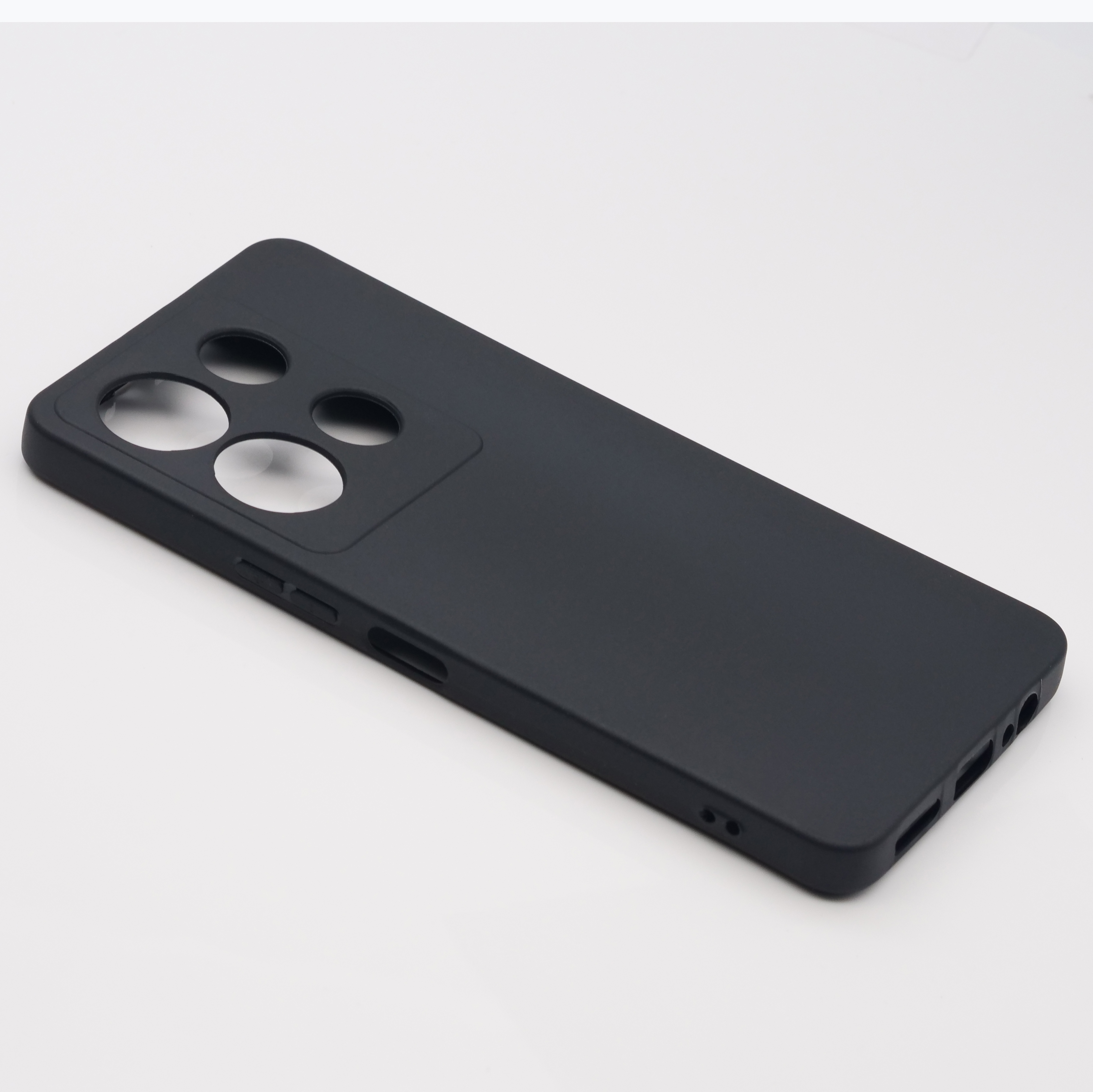 

Силиконовый чехол TPU Case матовый для Infinix Note 30 Vip черный