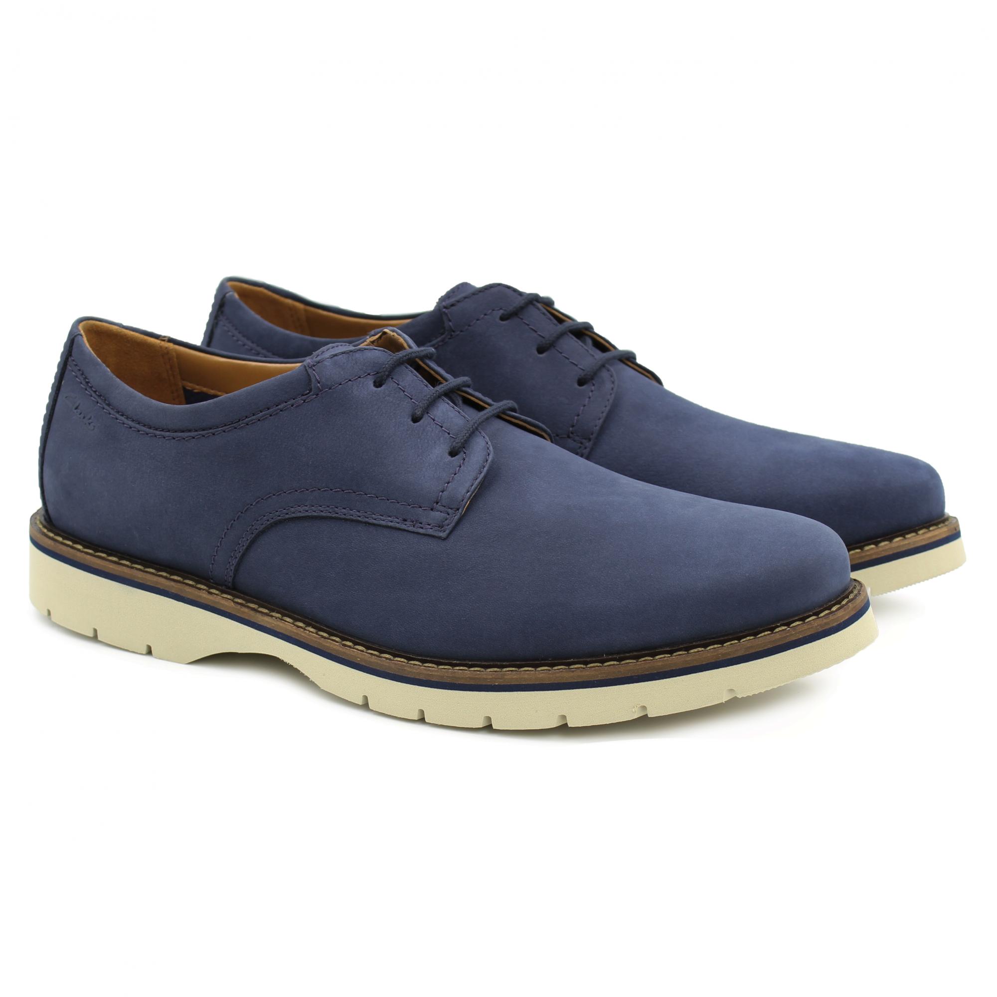 фото Туфли мужские clarks bayhill plain 26158008 синие 44 eu