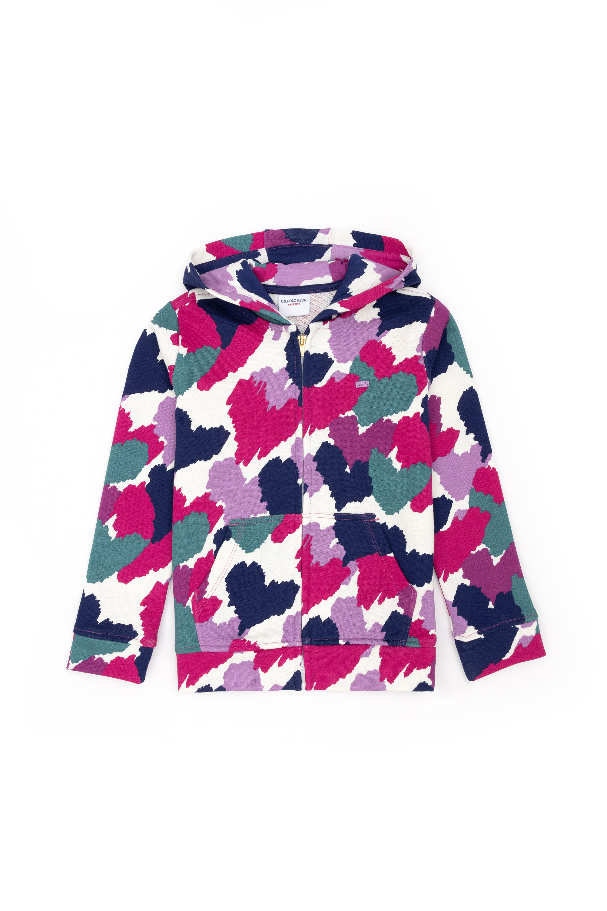 

Толстовка детская US Polo Assn G084SZ0820RESIP_VR037, разноцветный, 128, G084SZ0820RESIP_VR037