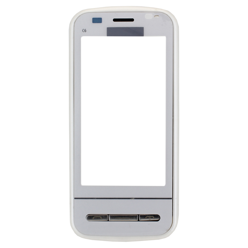 

Тачскрин (сенсор) BaseMarket для Nokia C6-00 в сборе с рамкой (белый)