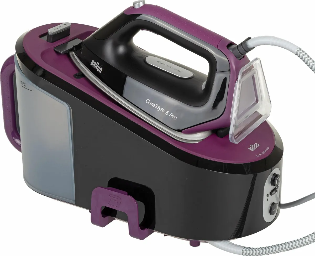

Парогенератор Braun IS5155BK черный/фиолетовый, IS5155BK