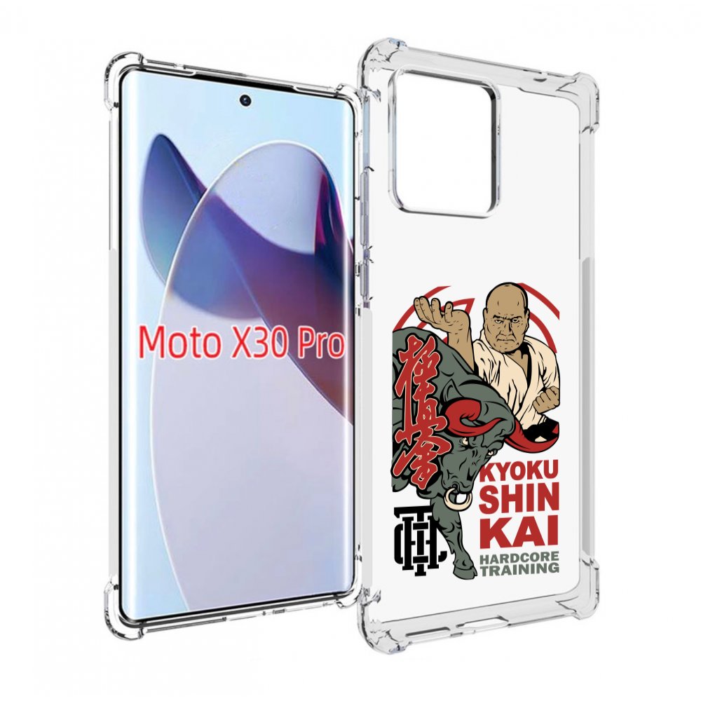 

Чехол MyPads единоборства рисунок для Motorola Moto X30 Pro, Прозрачный, Tocco