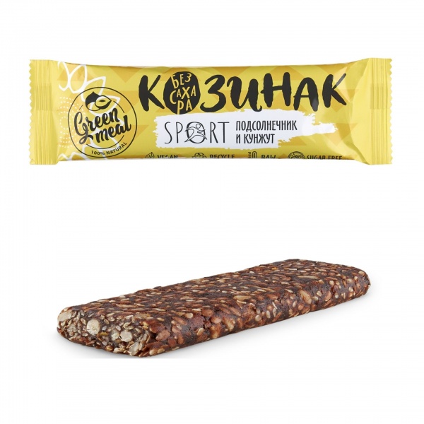 

Козинак Green Meal "Sport" 50г.