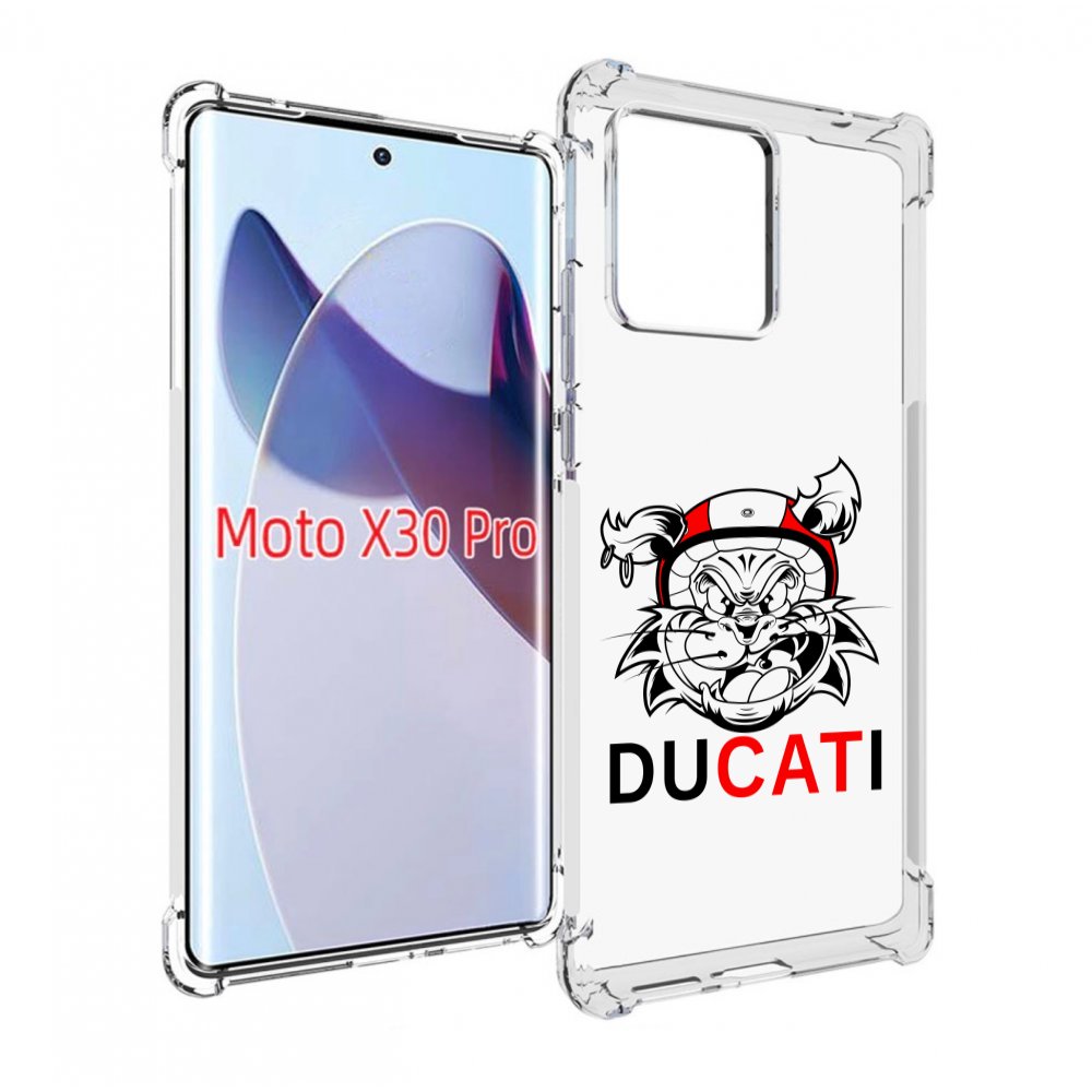 

Чехол MyPads дукати для Motorola Moto X30 Pro, Прозрачный, Tocco