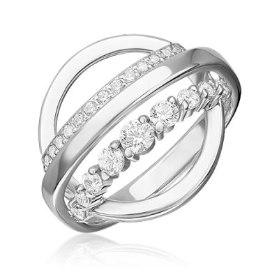 

Кольцо из серебра р. , PLATINA jewelry 01-5697-00-401-0200, фианит, 01-5697-00-401-0200