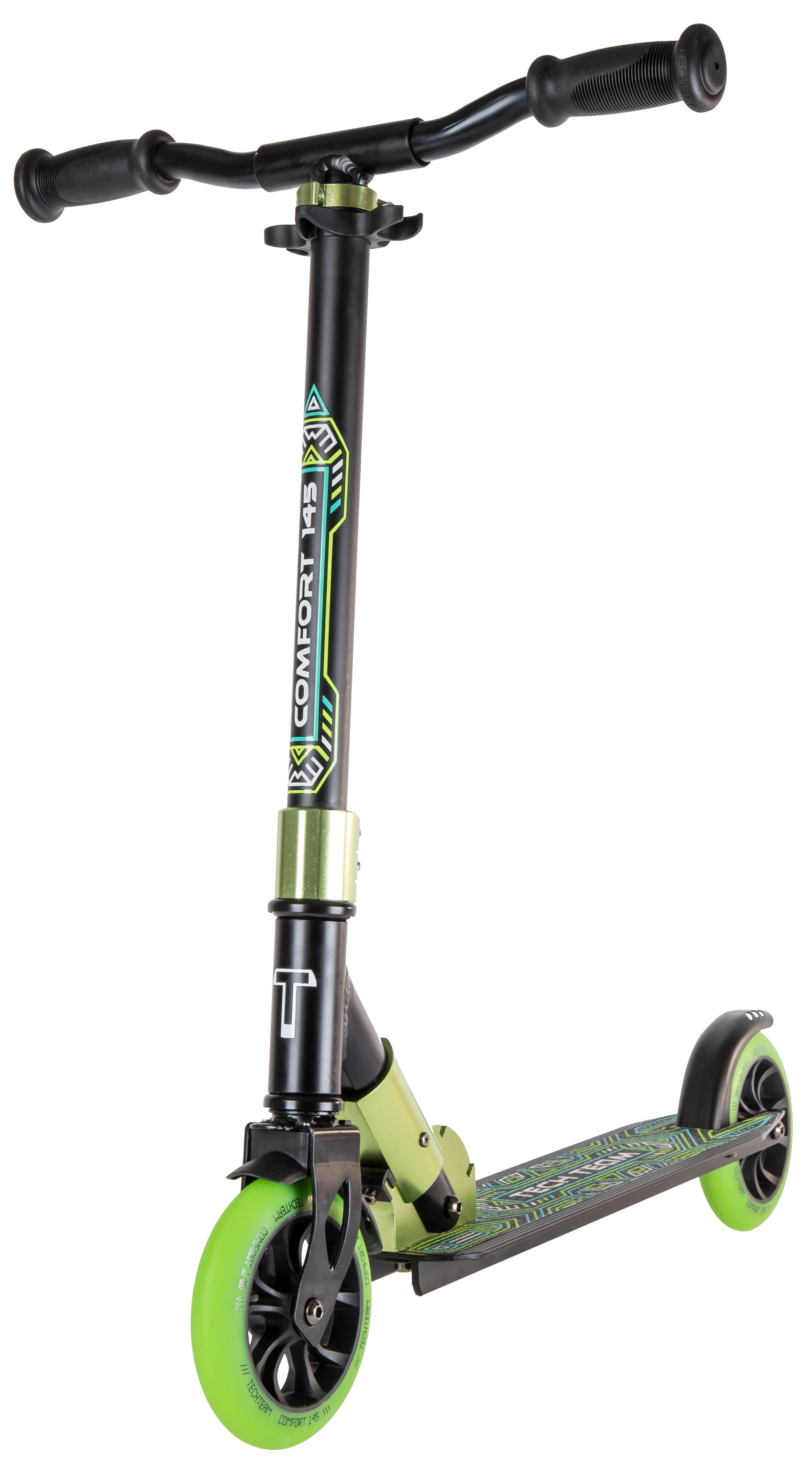 

Самокат Tech Team Comfort 145R Black/Green