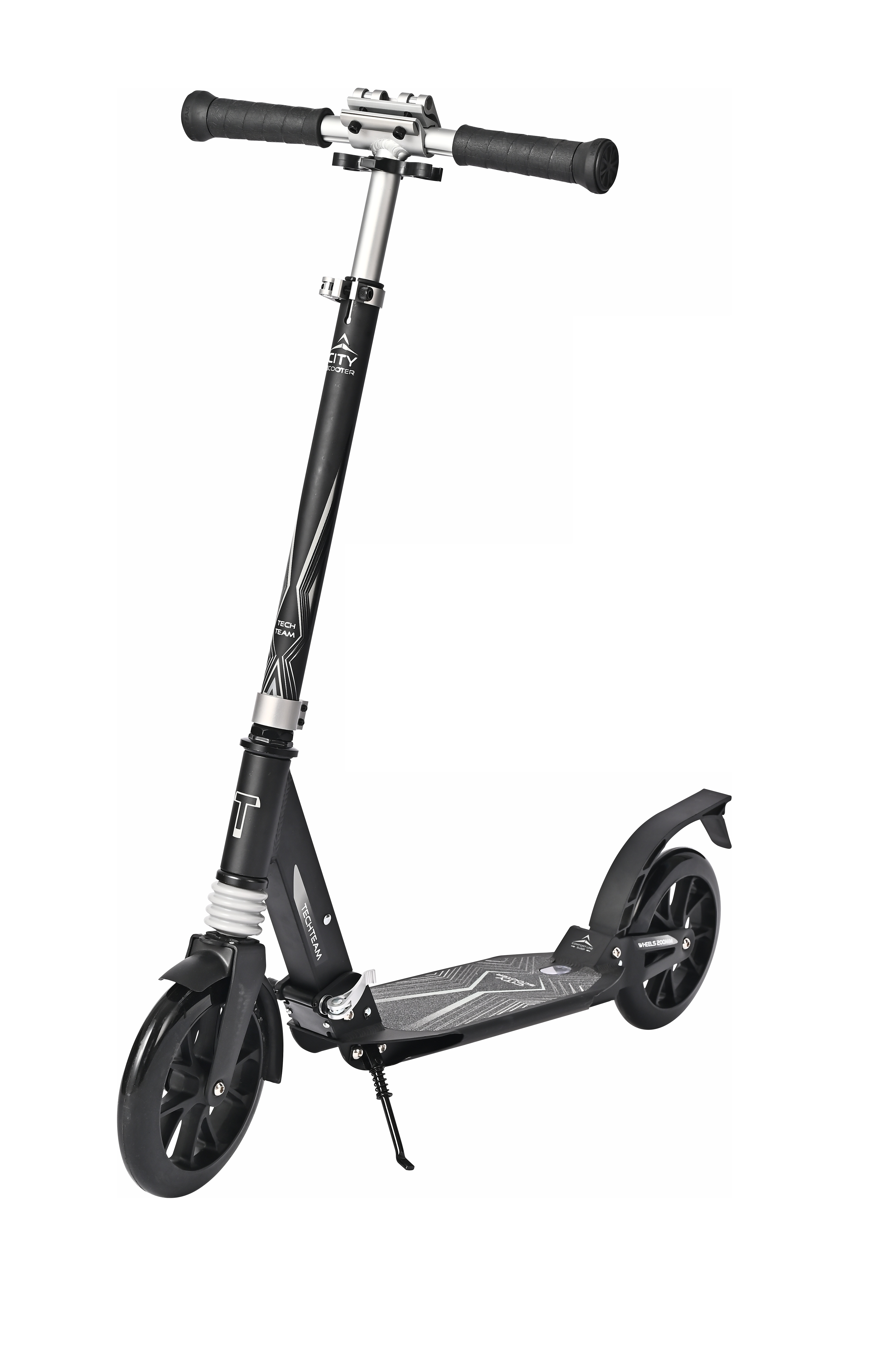 Самокат Tech Team City Scooter Grey прогулочная коляска peg perego vivace city grey серый