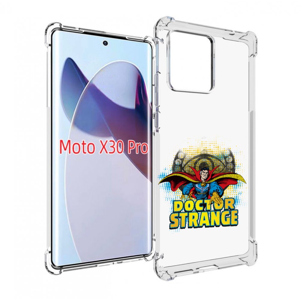 

Чехол MyPads доктор стренж рисунок для Motorola Moto X30 Pro, Прозрачный, Tocco