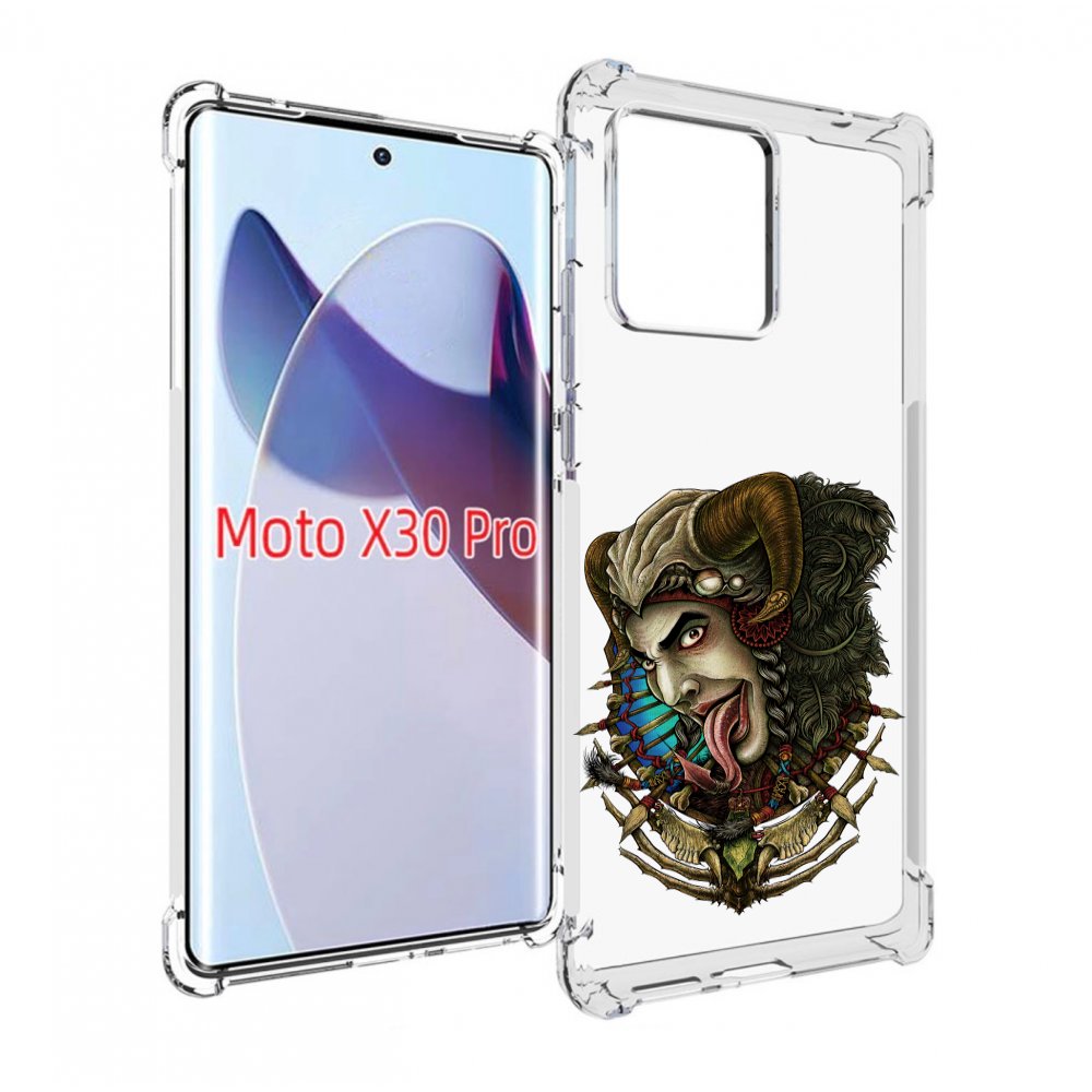 

Чехол MyPads длинный язык для Motorola Moto X30 Pro, Прозрачный, Tocco