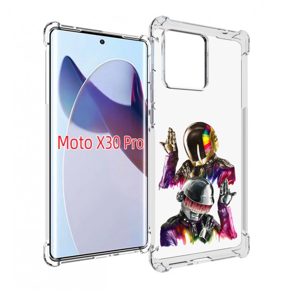 

Чехол MyPads диско космонавты для Motorola Moto X30 Pro, Прозрачный, Tocco