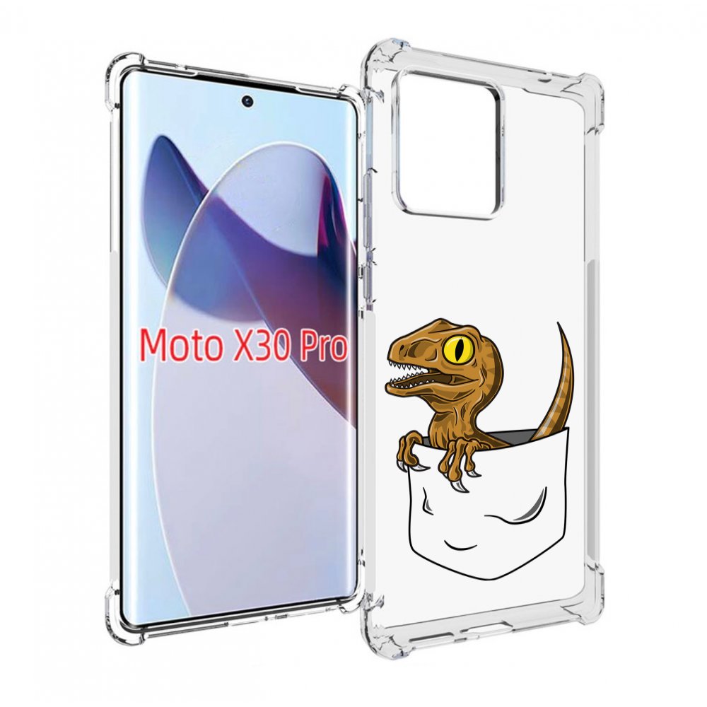 

Чехол MyPads динозавр в кармане для Motorola Moto X30 Pro, Прозрачный, Tocco