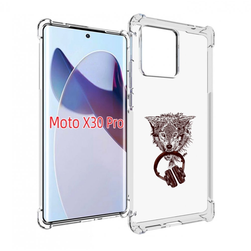 

Чехол MyPads дикий волк для Motorola Moto X30 Pro, Прозрачный, Tocco