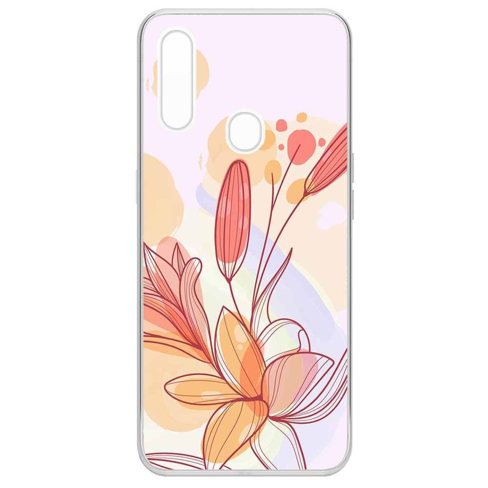 

Чехол-накладка Krutoff Clear Case Фантазия для Oppo A31
